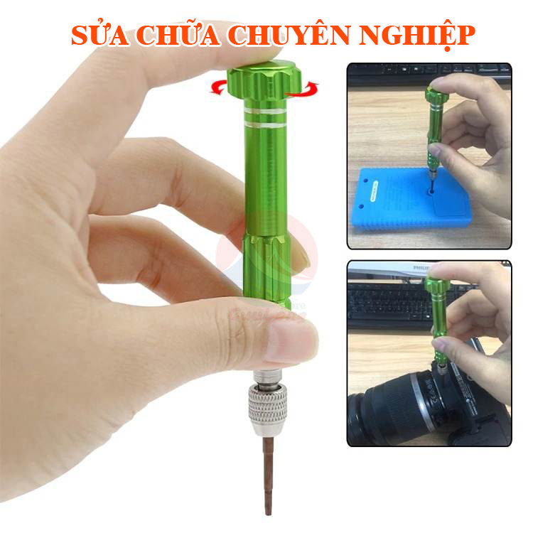 Multi-function 5-head screwdriver set, screwdriver, phone, computer, laptop, Macbok, 5-point multi-function screwdriver for electronic repair