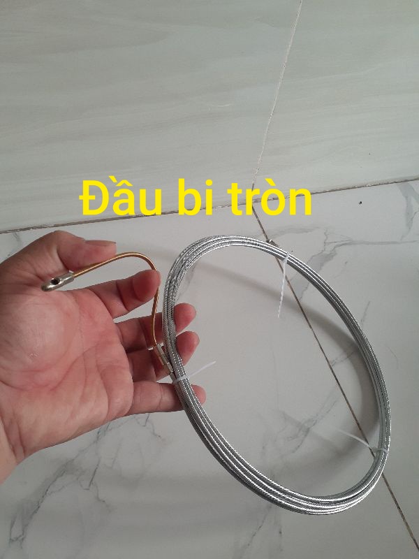 Dây mồi bằng cáp đầu đầu tròn 10m