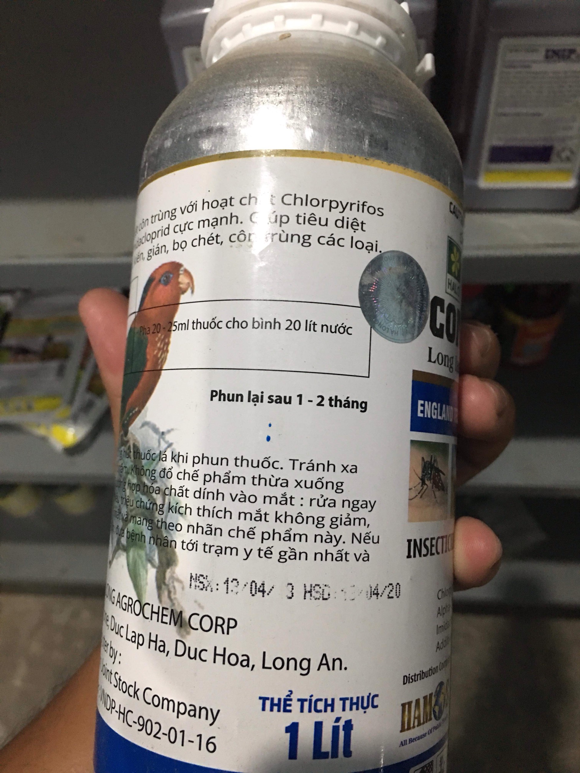 [HCM]Hóa chất diệt côn trùng Conket 500EC 1 Lít