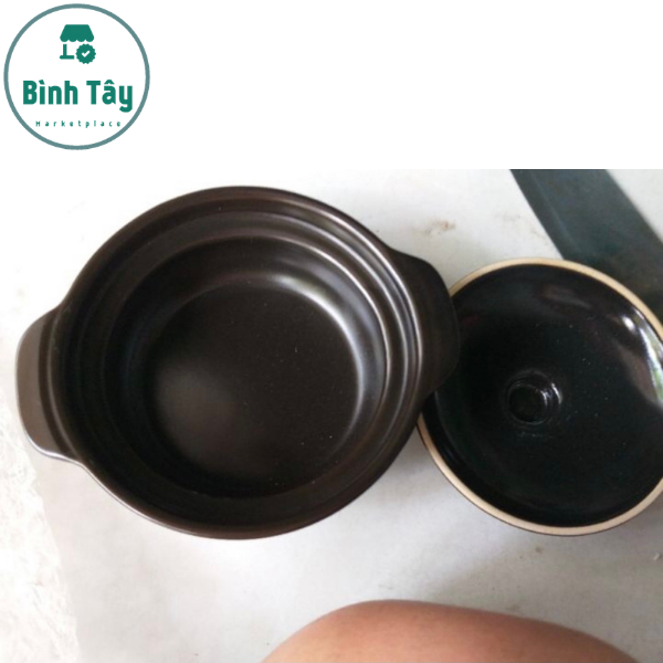 [HCM]Bộ nồi đất kho quẹt bằng đất đen BT-L019