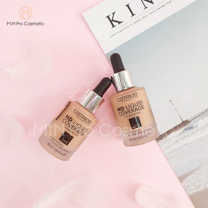 [HCM]Kem nền Catrice HD Liquid Coverage Foundation 30ml