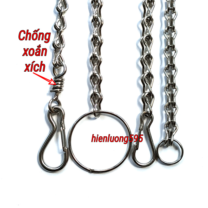 Xích chó inox size đại