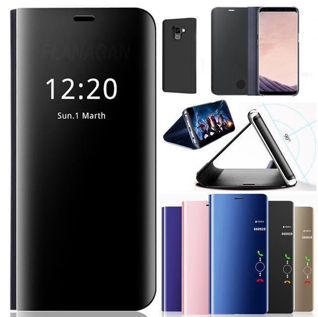 Bao da tráng gương Clearview cho Note 8, Note 9, Note 10, S8, S8+, S9, S9+, S10, S10+