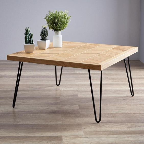 Chân bàn sắt Hairpin Plus 40cm (ĐK 14mm)