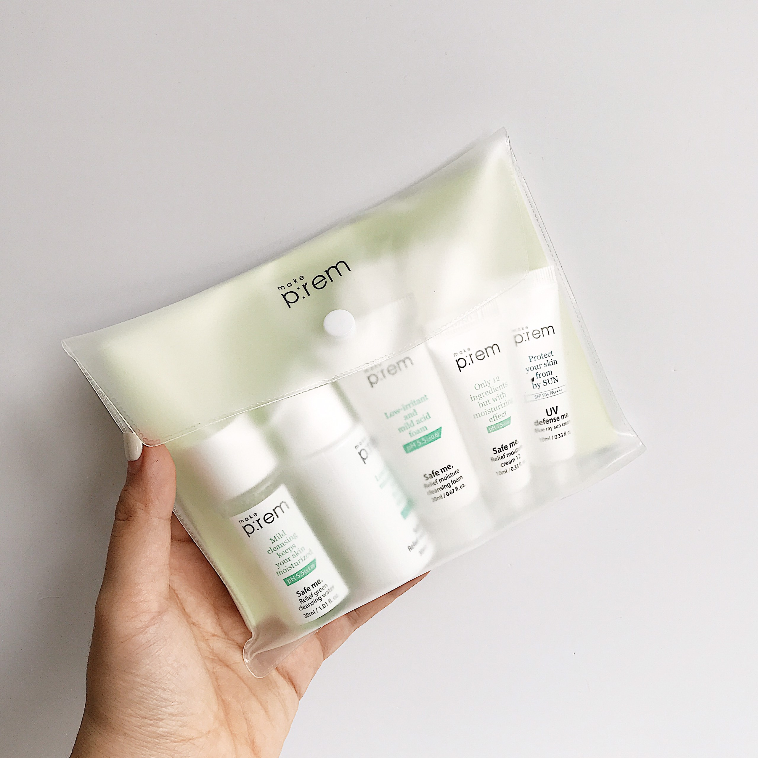 Bộ sản phẩm Travel Kit Make P:rem