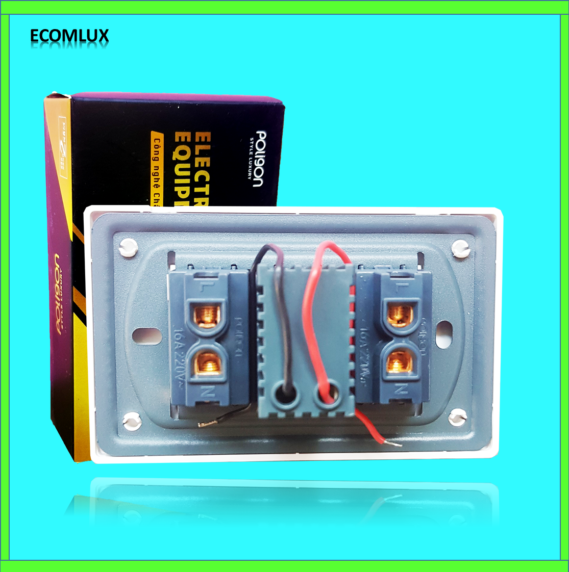 Ổ cắm USB đa năng Kèm 2 Ổ Cắm đơn ( màu trắng)