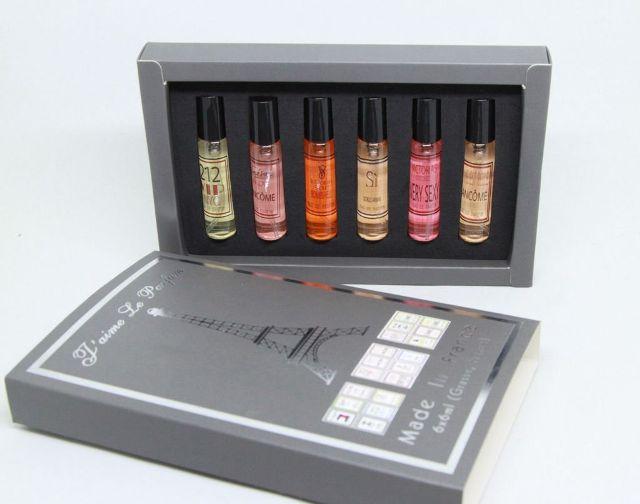 Set 6 Chai Nước Hoa Pháp dạng lăn 20ml/chai