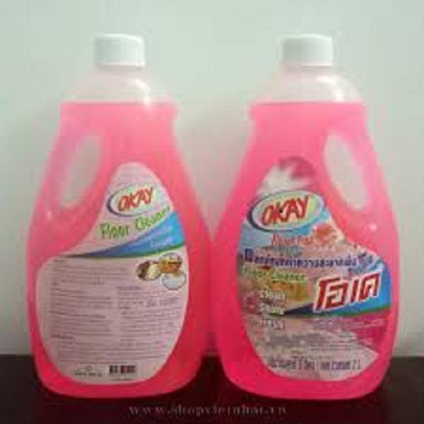 [HCM]Nước lau sàn OKAY 2000ml