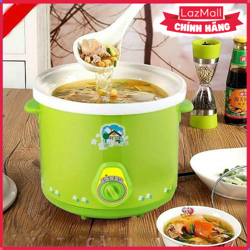 Nồi điện nấu cháo hầm thịt kho cá vouller đa năng 2.5l - hàng chính hãng