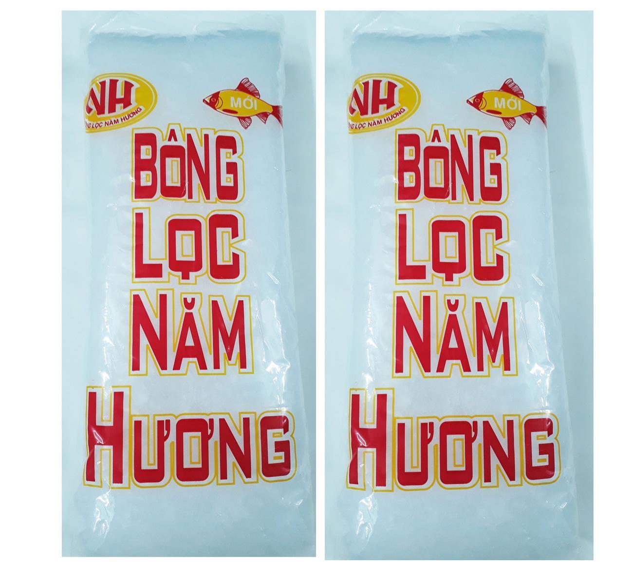 Set 2 tấm bông lọc Năm Hương cho lọc bể cá cảnh, rùa cảnh