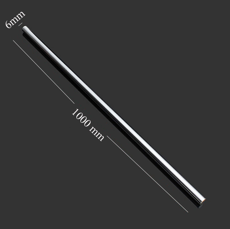 2 Thanh trượt thép Inox tròn đặc đường kính phi 5.8mm dài 300-1000mm ứng dụng trong trượt CNC…