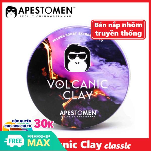 Sáp vuốt tóc Volcanic Clay Classic siêu giữ nếp hương thơm dễ chịu hũ 80ml cao cấp