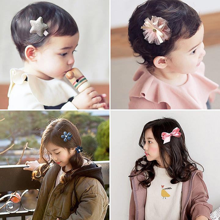 Hộp kẹp tóc 18 chi tiết cho bé gái