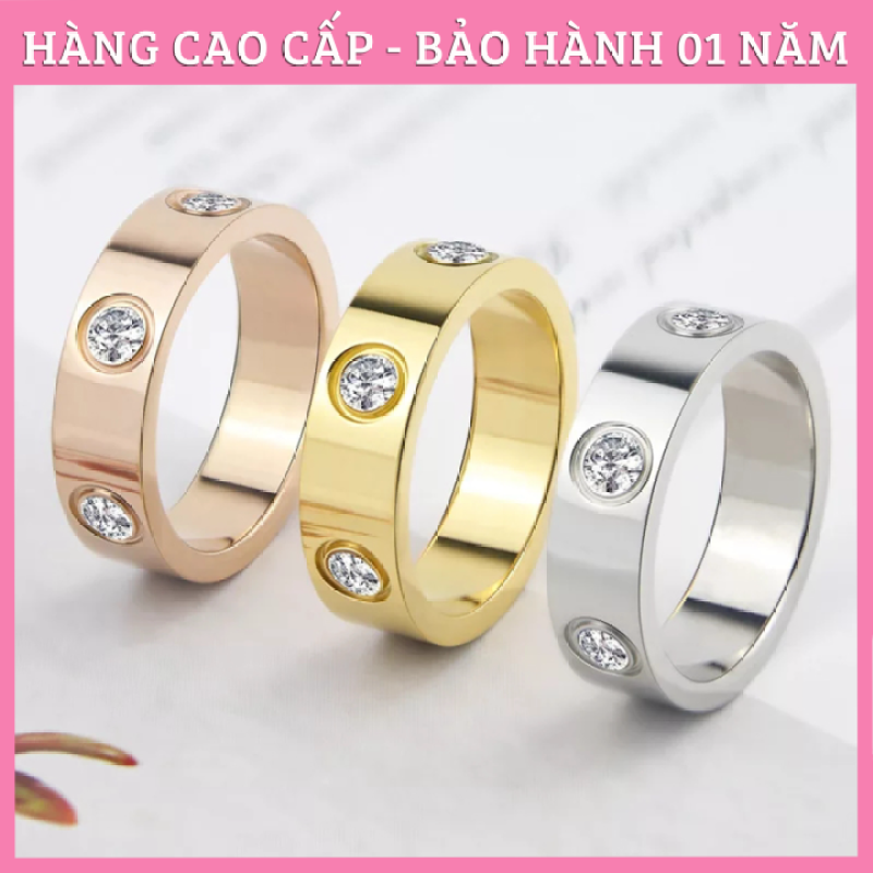 Nhẫn Nữ Đẹp, Nhẫn Titan Cartier Love Huyền Thoại