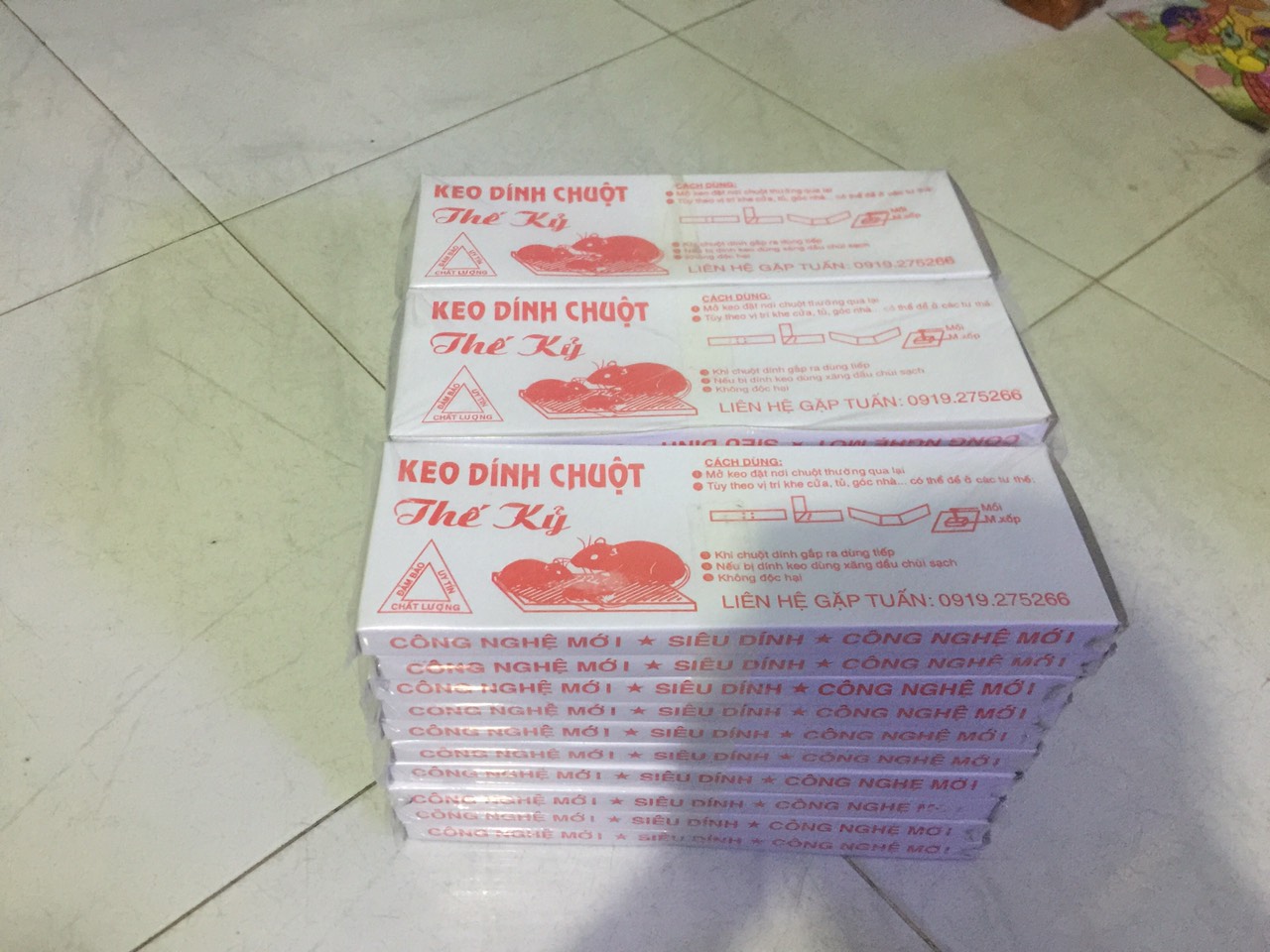Combo 10 Keo dính chuột công nghệ mới