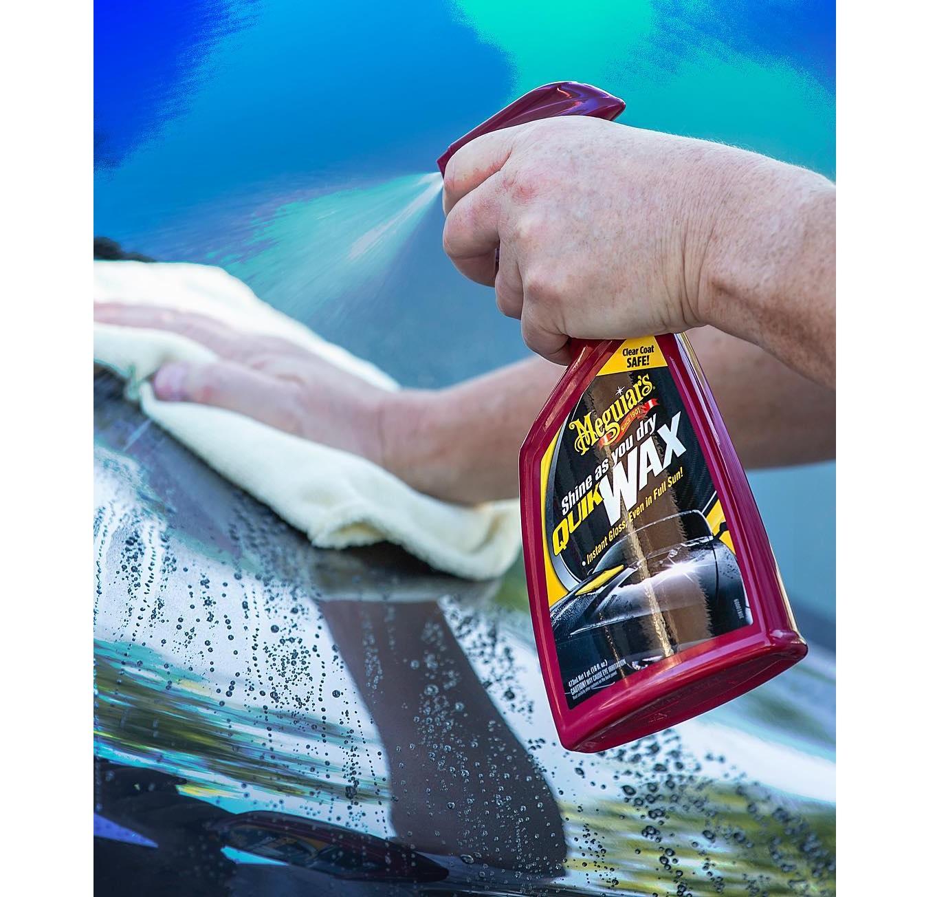 Meguiar's Wax bóng nhanh cho sơn dòng Cleaner - Quick Wax - A1624, 710 ml, 24 oz