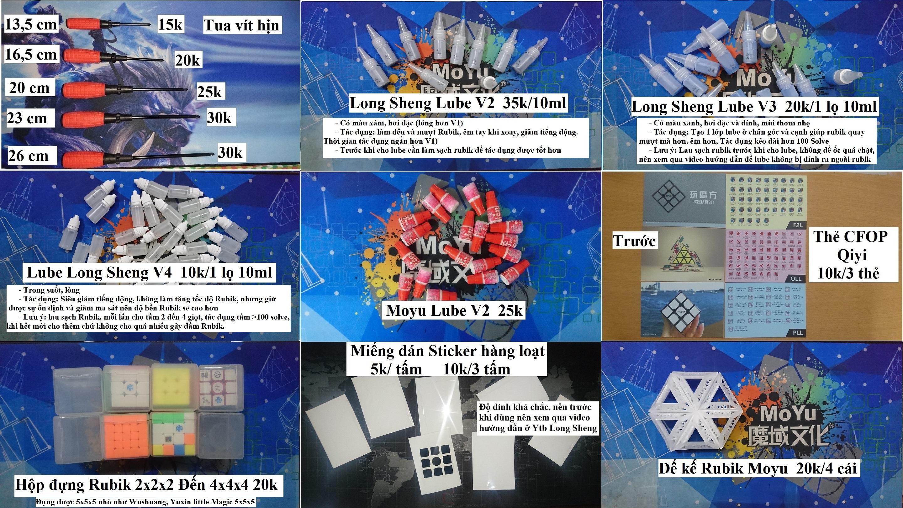 LongSheng Rubik 3X3x3 Yulong Transparent