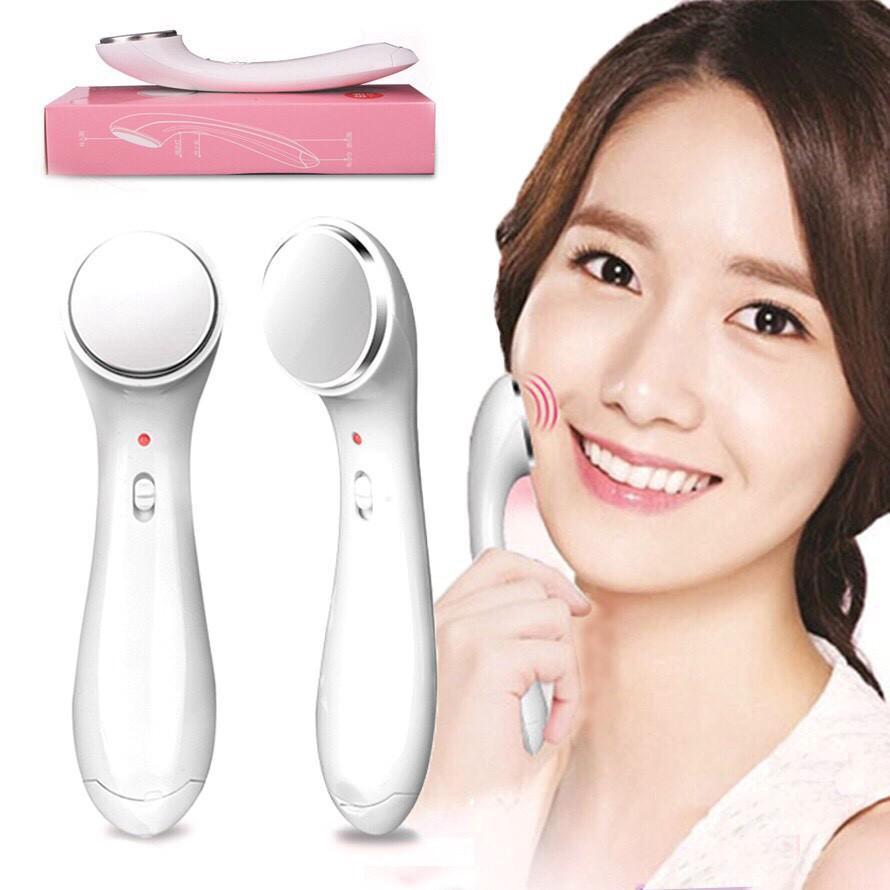 Máy Massage Mặt Rung Kết Hợp ion 2 Chế Độ
