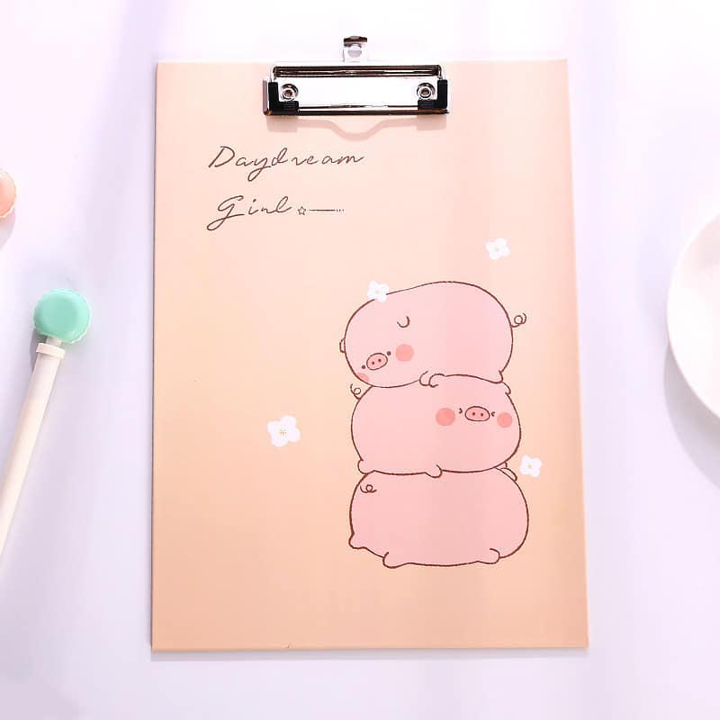 kẹp file, trình ký cute A4