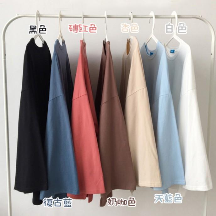 [HCM]ÁO THUN NỮ TAY DÀI UNISEX OVERHAND