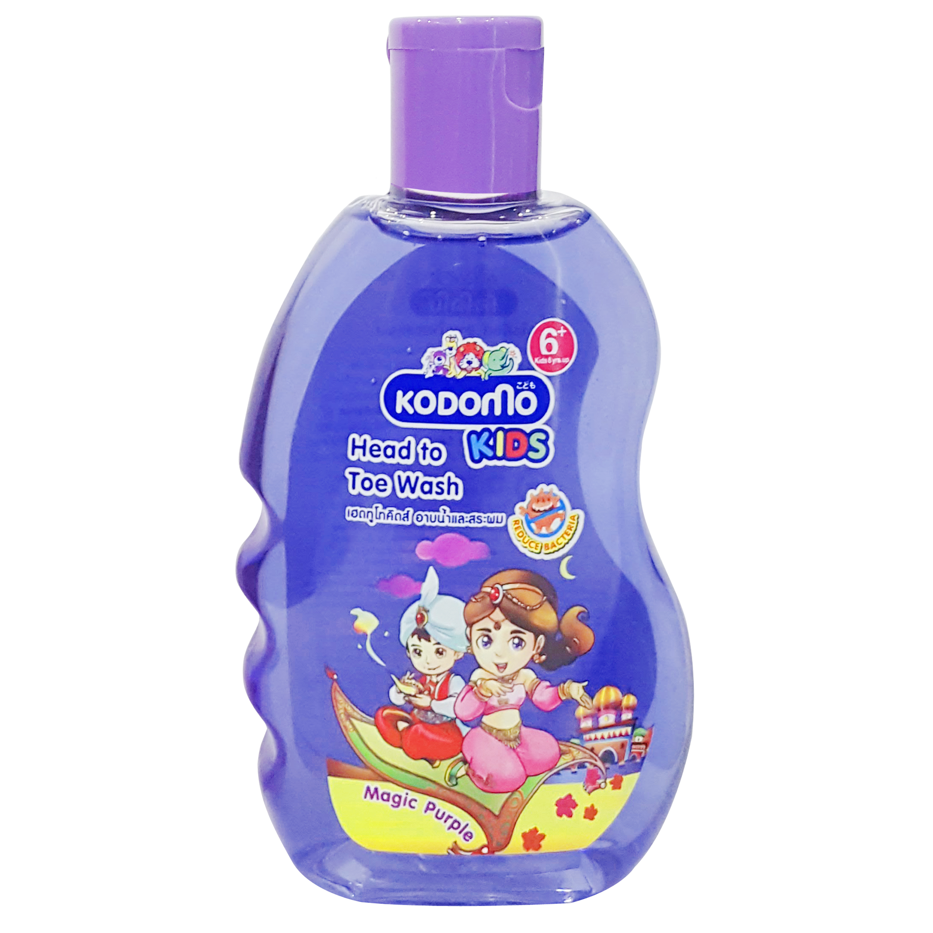 [HCM]DẦU TẮM GỘI TRẺ EM KODOMO MAGIC PURPLE 200ML