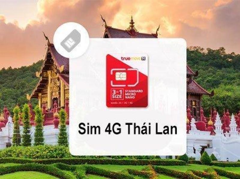 Sim Thái Lan 3G/4G Sim Du Lịch Thái Lan 8 NGÀY - 3GB TỐC ĐỘ CAO