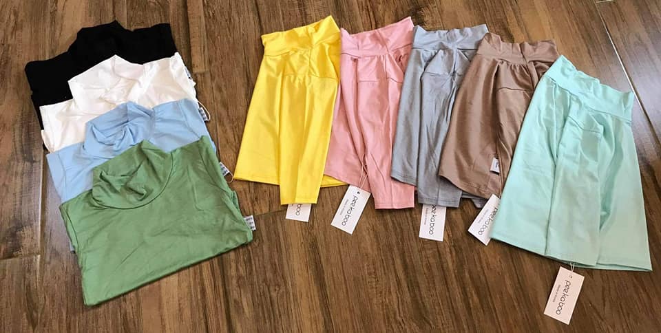 Combo 3 áo thun lạnh cao cổ cho bé