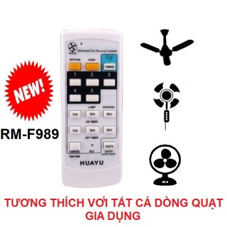 Điều khiển quạt đa năng RM-F989 Huayu Remote dùng cho tất cả dòng quạt bàn thumbnail