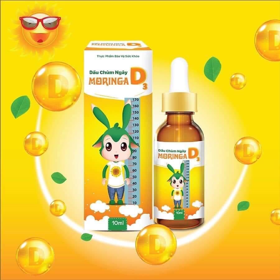 Vitamin D3-Dầu Chùm Ngây D3
