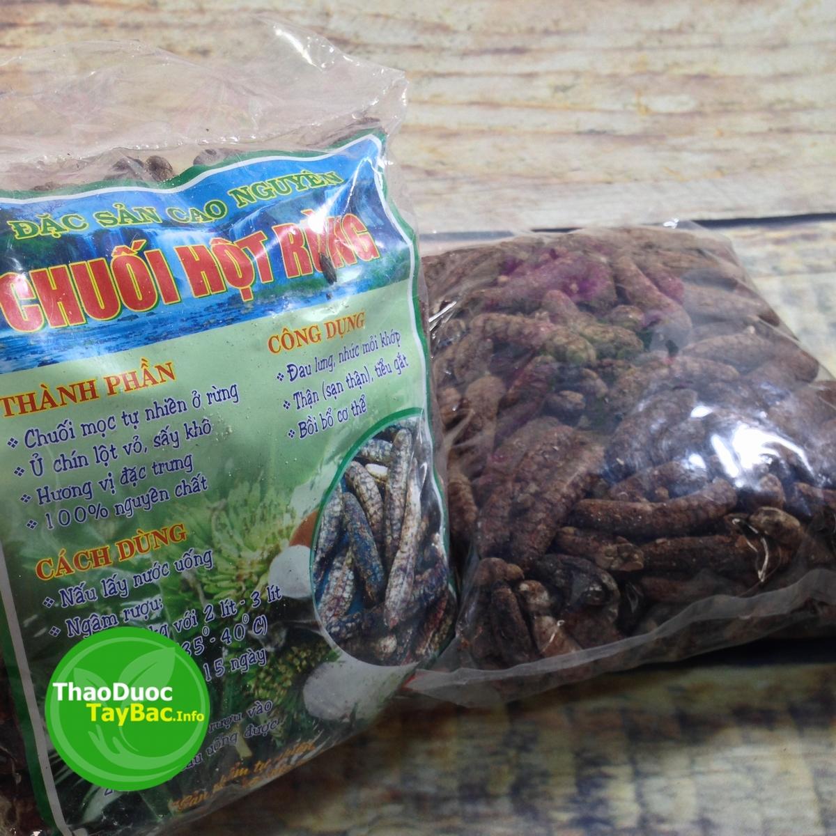Chuối Hột Rừng Phơi Khô