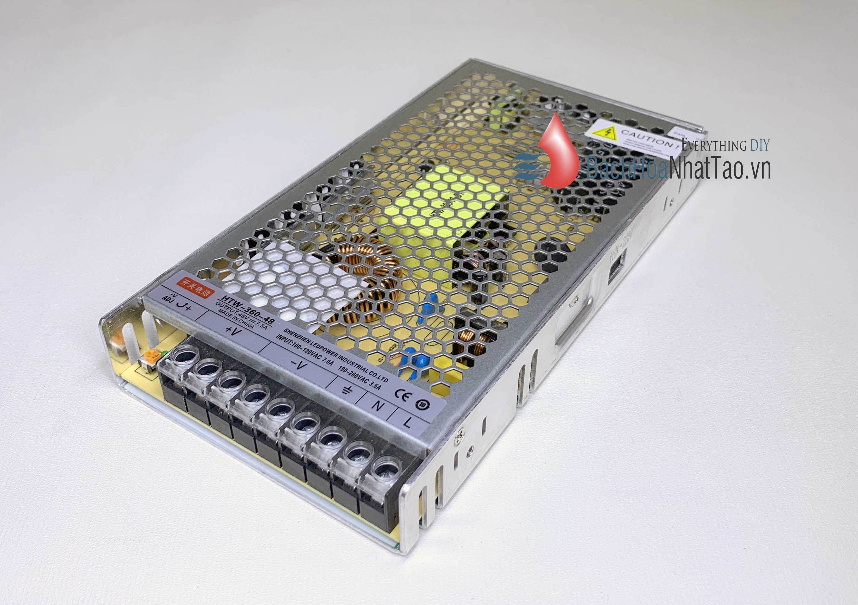 Nguồn tổ ong 48V 7.5A 360W mới 100%