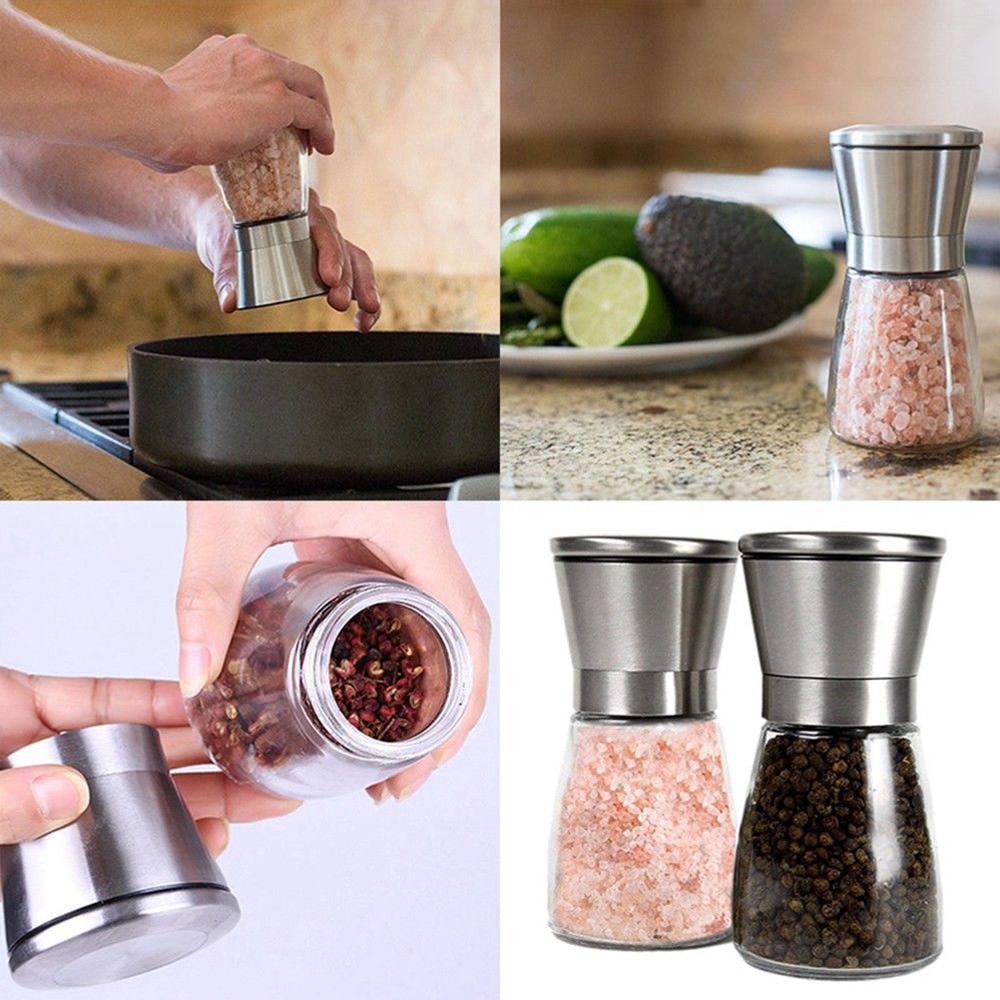 Cối Xay tiêu cầm tay nắp Inox