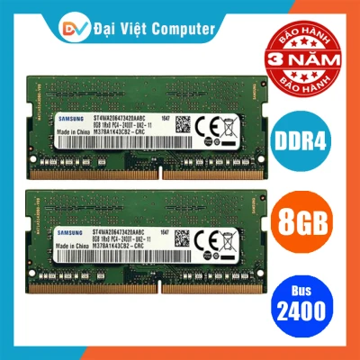 Ram Laptop DDR4 8GB Bus 2400 ( nhiều hãng)samsung/hynix/kingston/micron, crucial...PC4 - LTR4 8GB
