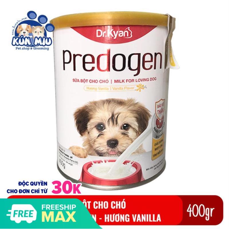 Sữa bột cho chó Dr.Kyan Predogen hộp 400gr cung cấp dinh dưỡng cho chó