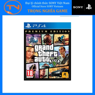[HCM]Đĩa Game PS4 - Grand Theft Auto V GTA 5