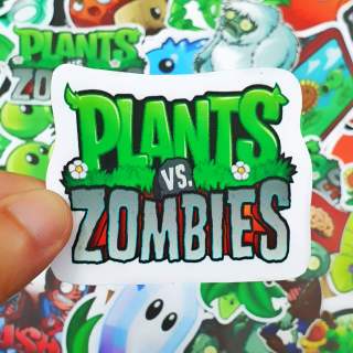 [HCM]Bộ hình dán Plants vs Zombies sticker pvc chống nước cao cấp không bay màu - Owl Sticker thumbnail