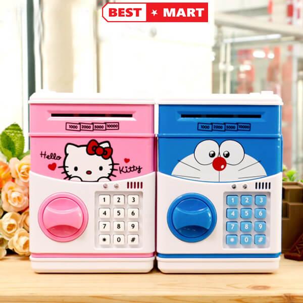 Két sắt mini đồ chơi cho bé - Két tiết kiệm đồ chơi