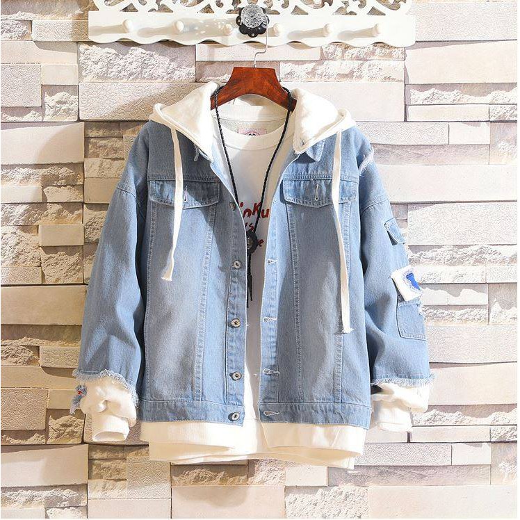 Áo Khoác Denim Bò Nam Nữ Siêu Chất
