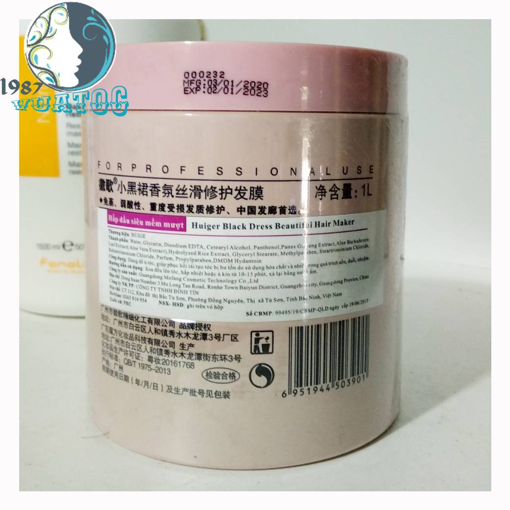 Kem Ủ Dầu Xả Dầu Hấp Huiger 1000ml