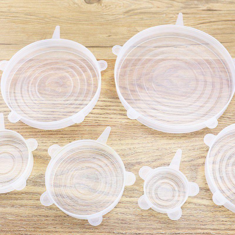 Bộ 6 miếng màng bọc thực phẩm silicon siêu dai
