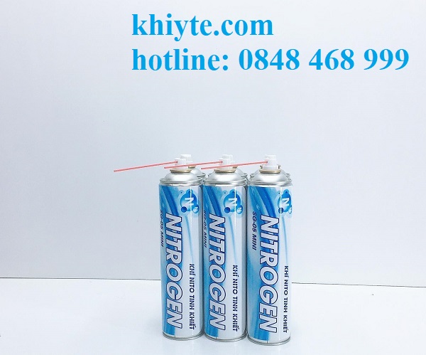 Bình khí Nito mini thí nghiệm hóa học