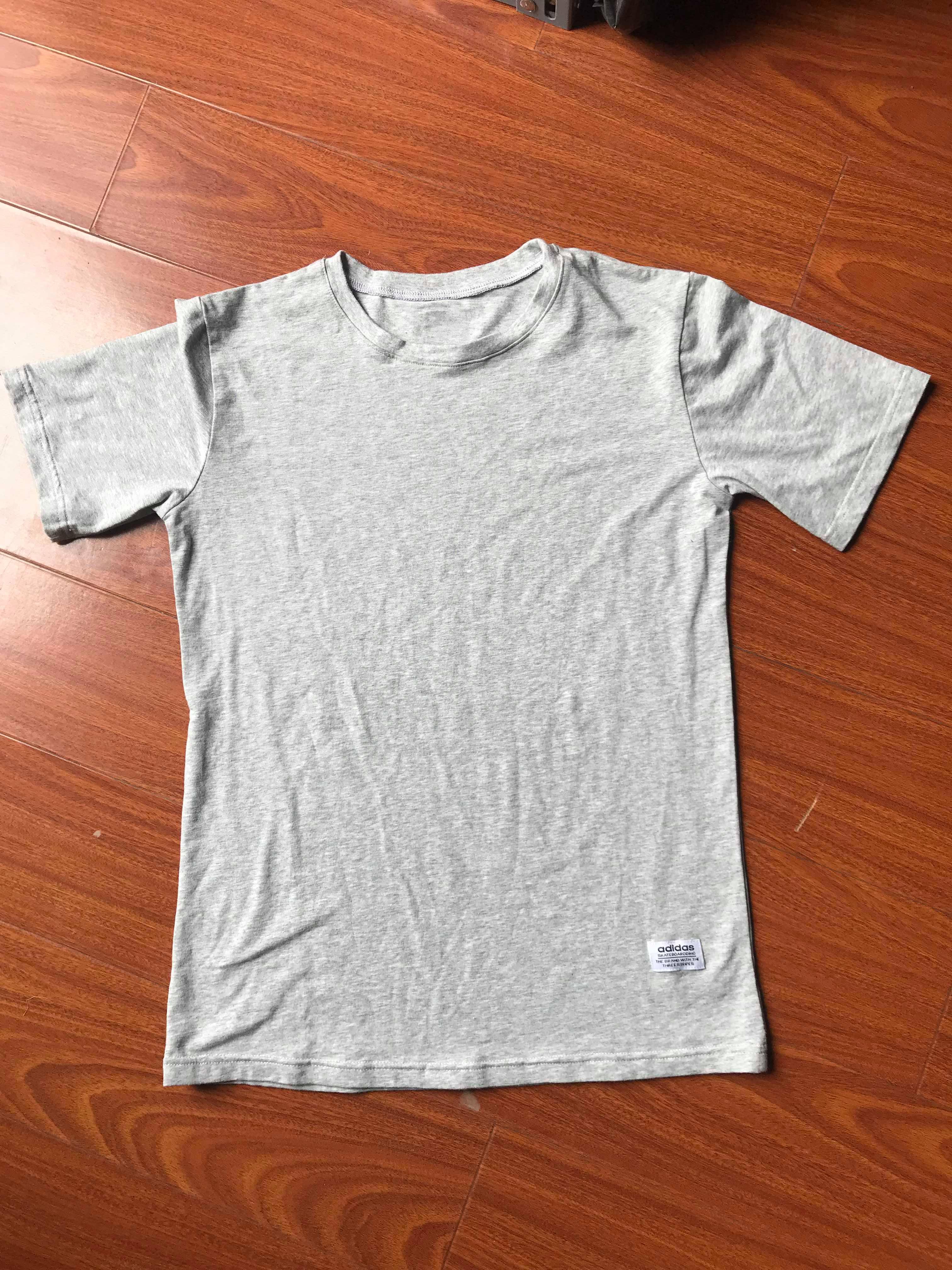 Áo thun nữ tay ngắn cotton basic màu đen