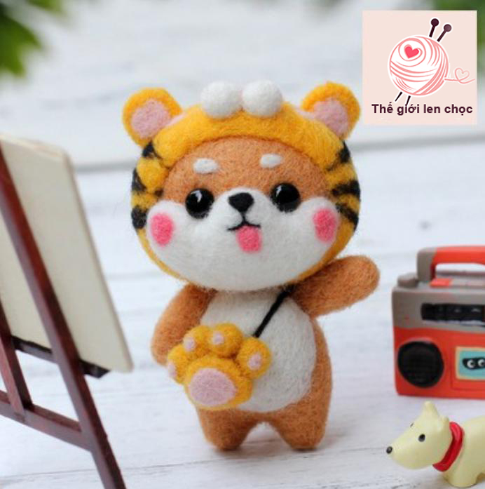 [LEN CHỌC CÓ HƯỚNG DẪN] BỘ KIT SHIBA VUI VẺ 2