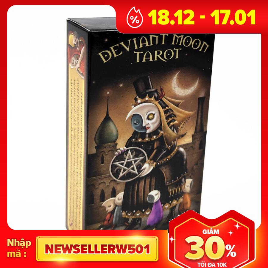 Bộ bài deviant moon tarot H25 deck borderless edition cards