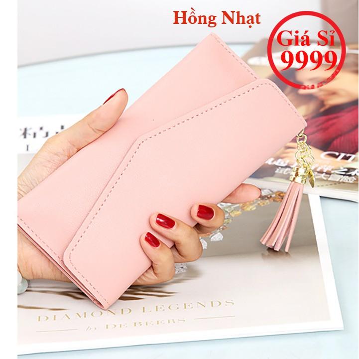 Ví nữ dài tua rua+trái tim VD69