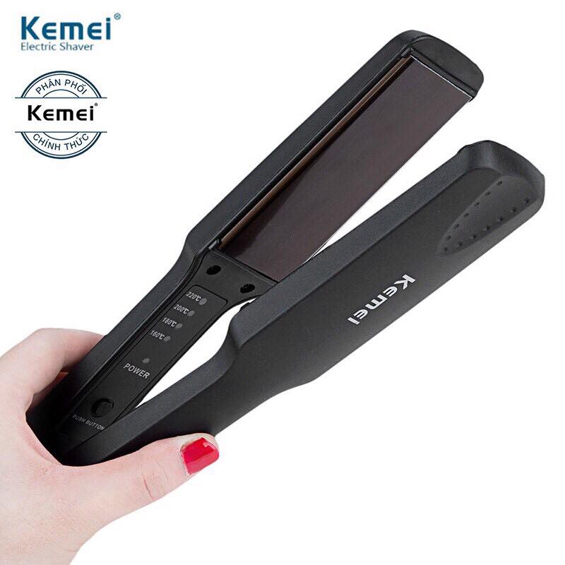 Máy Duỗi Tóc Cao Cấp Kemei 329