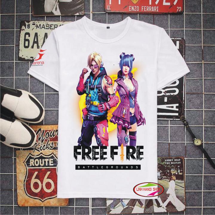 Áo Free Fire - Mùa 1- Hoa anh đào