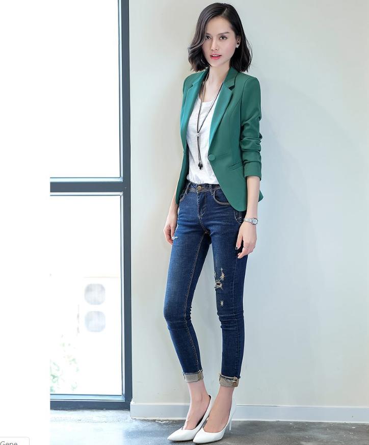 Áo khoác vest nữ phong cách Hàn Quốc NA77