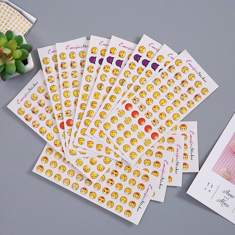 Bộ 12 sticker cảm xúc