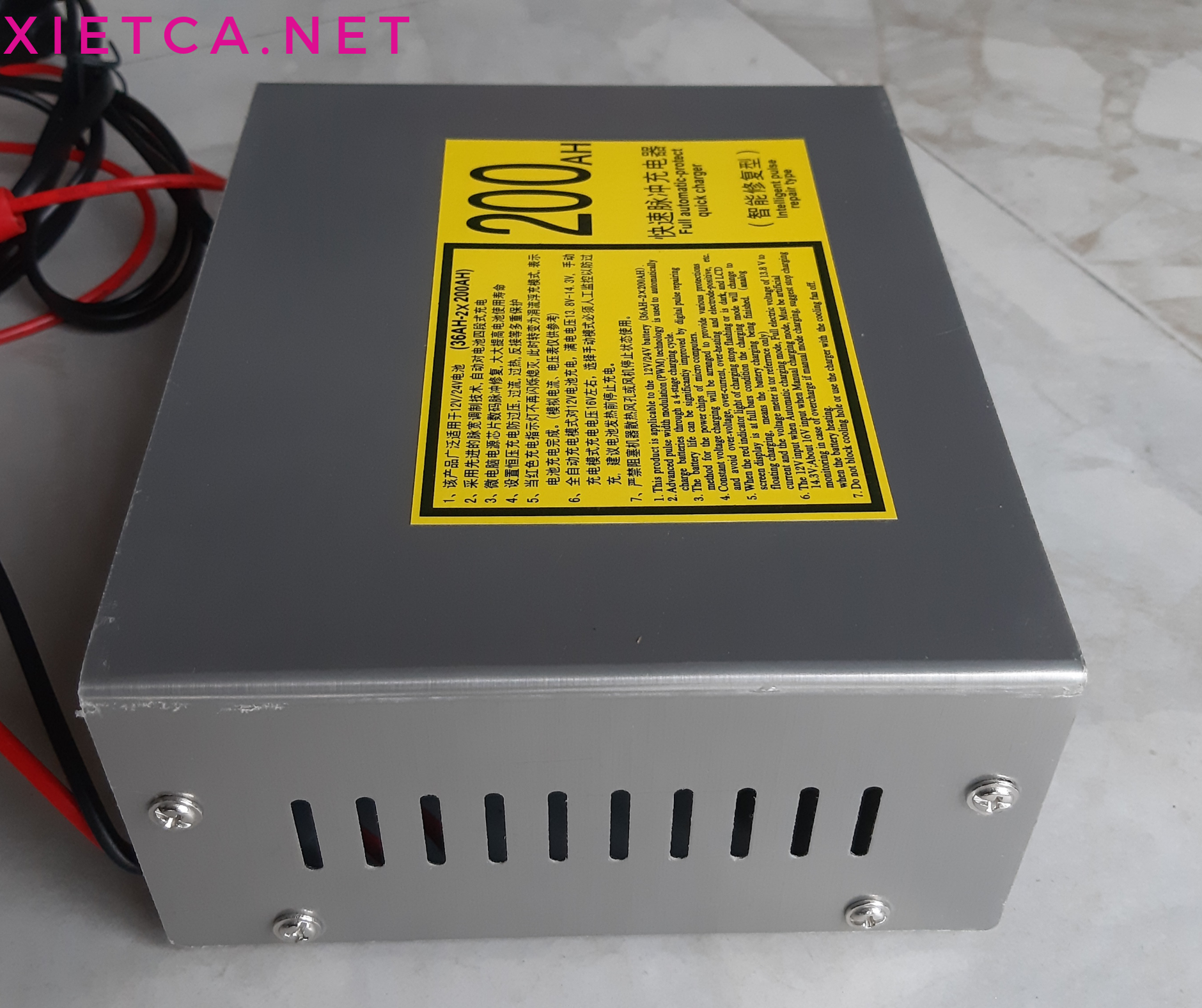 Sạc bình Tư động 12v 24v 200AH